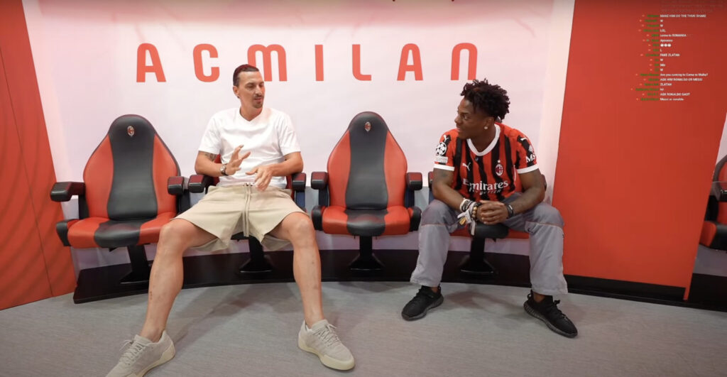 iShowSpeed meets up with Zlatan, the former professional footballer